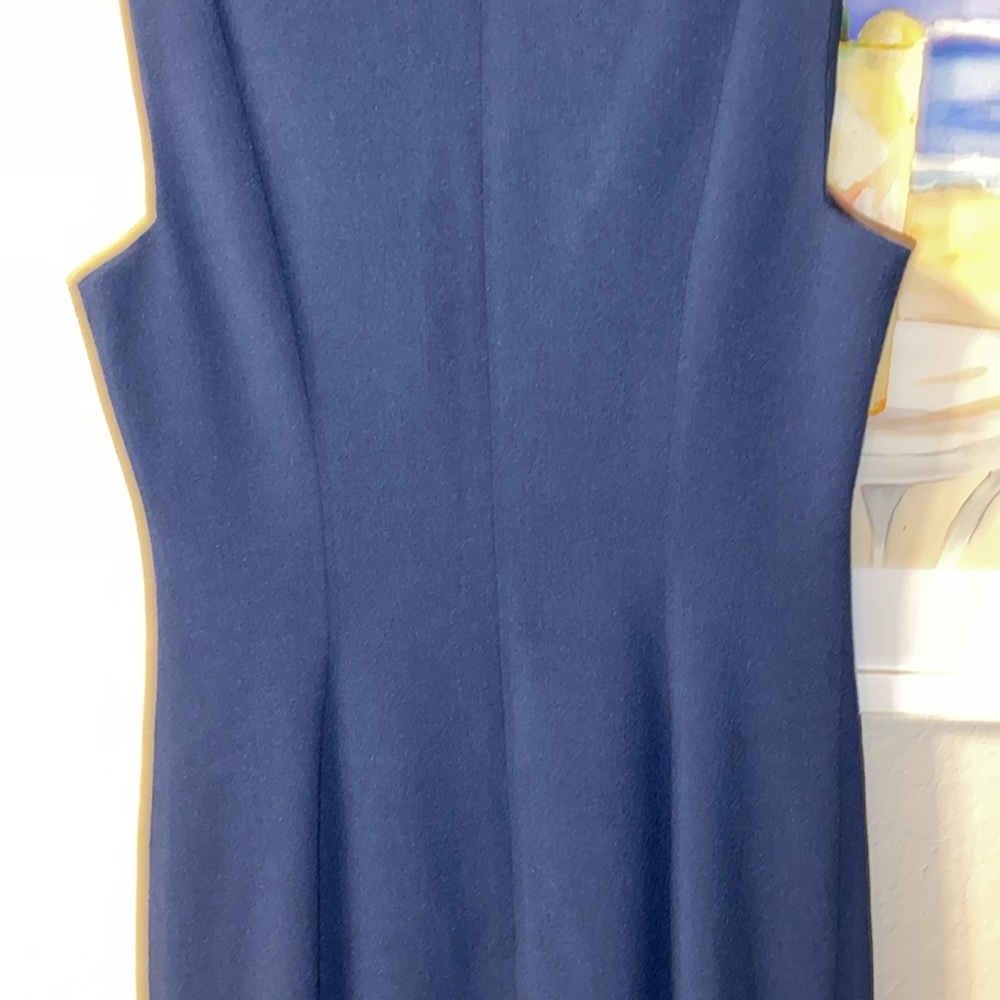 Navy & Lace Dress by Black Halo - Picture 6 of 11